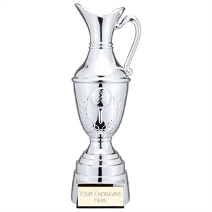 Claret Jug Golf Vacuum Plated Silver Trophy - RF24014 