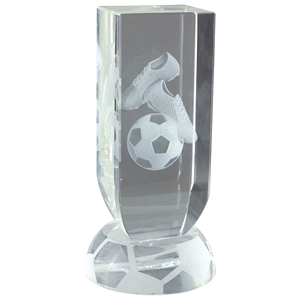 Arclight Football Crystal Award - CR24186A