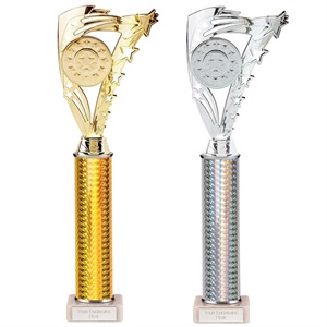 Frenzy Multi-Sport Tube Trophy Gold or Silver - TR24516/ TR24515