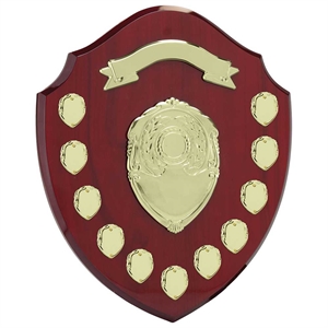 Mountbatten Rosewood Annual Shield - SH24017D 11 Years