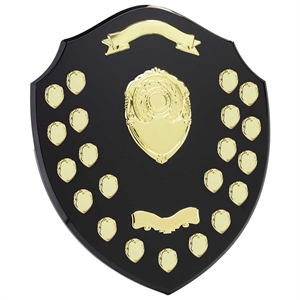 Mountbatten Black Annual Shield - SH24044F 21 Years