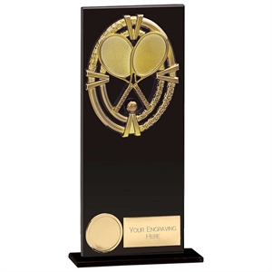 Maverick Fusion Tennis Black Glass Award - CR24121