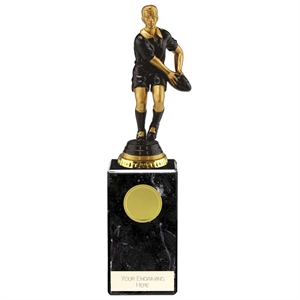 Cyclone Rugby Male Player Award Black & Gold - TR24555D