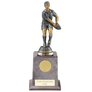 Cyclone Rugby Male Player Award Antique Silver - TR24553E