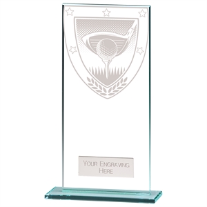 Millennium Golf Jade Glass Award - CR20379