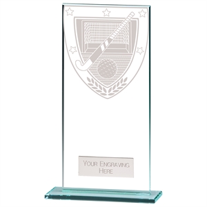 Millennium Hockey Jade Glass Award - CR20383
