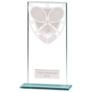 Millennium Tennis Jade Glass Award - CR20394