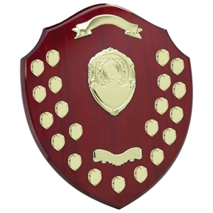 Mountbatten Rosewood Annual Shield - SH24017F 21 Years